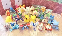 ポケモン　フィギュア　指人形　26体メタモンピカチュウ メガルカリオ　モンコレ