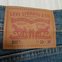 Levi's 511 W33 L32 デニムパンツのサムネイル