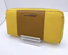 【Samantha & chouette】長財布 イエロー ブラウンのサムネイル
