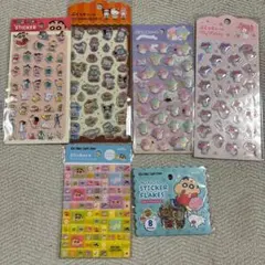 クレヨンしんちゃん サンリオ キャラクターシールセット