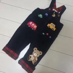 Miki House コーデュロイ ロンパース