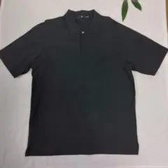 UNIQLO ユニクロ + J ジルサンダー 半袖 ポロシャツ XL ブラック