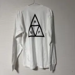 【送料無料】新品未使用 HUF ロンＴ バックプリント ストリート スケーター