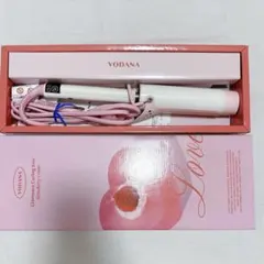 VODANA グラムウェーブカーリングアイロン　ストロベリークリーム　40mm