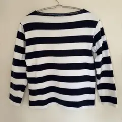 SAINT JAMES ボーダー長袖Tシャツ 白紺のサムネイル