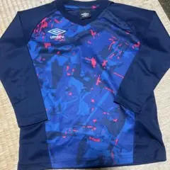 umbro カモフラージュ長袖シャツ 130