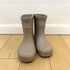 OMNES キッズ レインブーツ 14.0cm ベージュのサムネイル