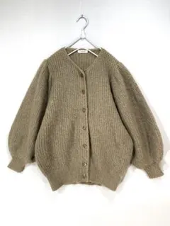 594 PIARE GINZA TOKYO 厚手 モヘア ウール ニット M