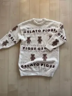GELATO PIQUE クマ柄 ルームウェア
