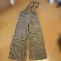 earth music &ecology Lee コラボコーデュロイサロペットのサムネイル
