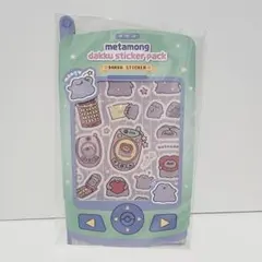 ★期間限定★ 韓国限定 ポケモン ポップアップ メタモン ステッカー シール