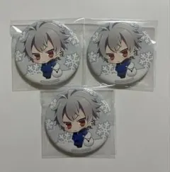 ヒプノシスマイク　さっぽろ雪まつり　缶バッジ 3個セット　碧棺左馬刻
