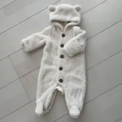 babyGap フリースロンパース アイボリー