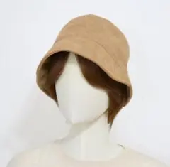 【新品・未使用】Allife スエード調 バケットハット ベージュ フリーサイズ