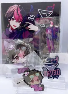 シクフォニ オータム LAN スマホスタンド 前髪クリップ アクキー アクスタ