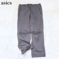 アシックス asics ジャージパンツ グレー シンプル スポーツ アウトドア