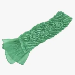 帯揚げ 子供用 深緑