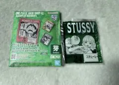ONE PIECE BASE SHOPくじ　アクリルブロック　ステューシー