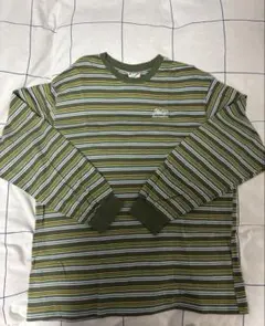 ボーダー ロングTシャツ