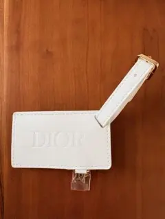 DIOR ラゲージタグ ホワイト