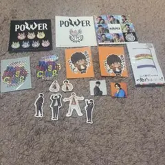 WEST. 飛べ関西から　ほぉ〜ステッカーでっかー　俺色ブレスレット　POWER