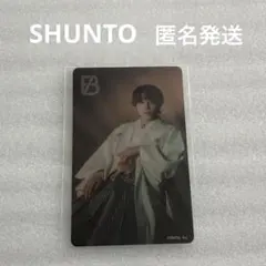 BE:FIRST SHUNTO シュントシークレット クリアカード　袴