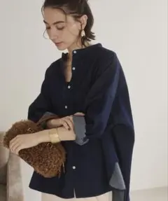 オーバーサイズデニムシャツ