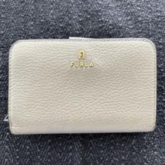 FURLA グレー 二つ折り財布