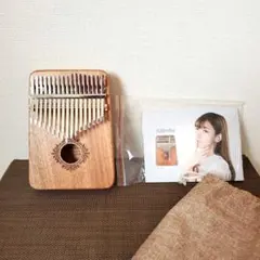 17 Key Kalimba 本体 木製 カリンバ 初心者セットのサムネイル
