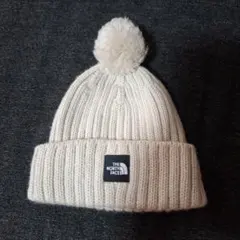 THE NORTH FACE ベビー ニット帽 ポンポン付き