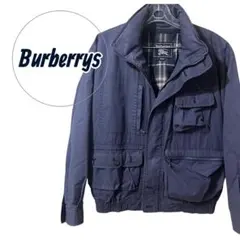 希少 Burberrys 裏チェック ライナー付 多機能ブルゾン Mのサムネイル