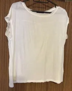 美品 バンヤードストームホワイト 半袖 Tシャツ カットオフスリーブのサムネイル