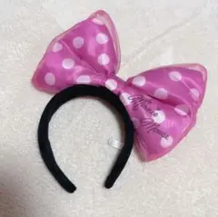 ディズニー カチューシャ リボン