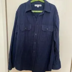 UNIQLO JW ANDERSON 長袖シャツ ネイビー チェック S