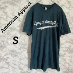 希少✨ American Apparel Tシャツ 【S】ダークグリーン 古着
