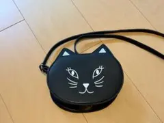 GLOBAL WORK 猫型 ショルダーバッグ ブラックのサムネイル