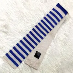 良品✨ポールスミス　スクエアタイ　通年シルク　マリン柄　ボーダー柄　イタリア製