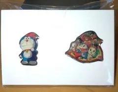 ドラえもん 新魔界大冒険　ピンバッジ 2個セット 未開封 新品