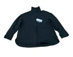 【新品タグ付き】ユニクロ　ブラッシュドジャージーシャツジャケット