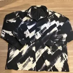 ZARA プリーツエフェクト シャツジャケット