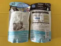ma&me Latte リンスインシャンプー 詰替用 360ml 2個セットのサムネイル
