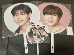 なにわ男子　長尾謙杜　うちわ　3枚セット