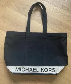 MICHAEL KORS マイケルコース ブラック キャンパス トートバッグ