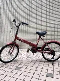 折り畳み自転車　20インチ　サイクルベースアサヒ　ミモレット　引取り希望 ミモレット BAA-O 20インチ 折りたたみ自転車