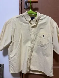 Ralph Lauren BIG SHIRT イエロー