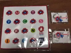 大阪メトロ ミャクミャク EXPO2025 ハンドタオル キーホルダー セット