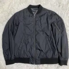 未使用タグ付✨FORMO ブルゾン　21S 完売　MA-1 ブルゾン　黒 FAUX LEATHER BLOUSON/フォーレザーブルゾン（ブルゾン）｜JOSE