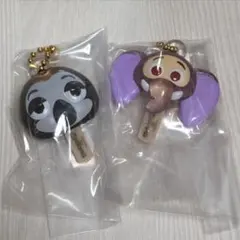 ズートピア アイスキャンディチャーム ガチャ　　めじるしアクセサリー　ディズニー