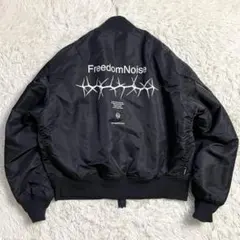 【完売品】GU×UNDERCOVER MA-1 Freedom Noise 黒