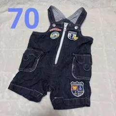 ミキハウス　サロペット　オーバーオール　70